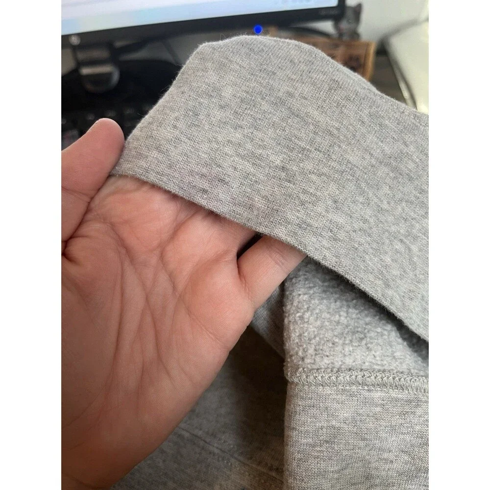 Polo by Ralph Lauren Light Gray Shawl Collar Sweatshirt with Navy Pony